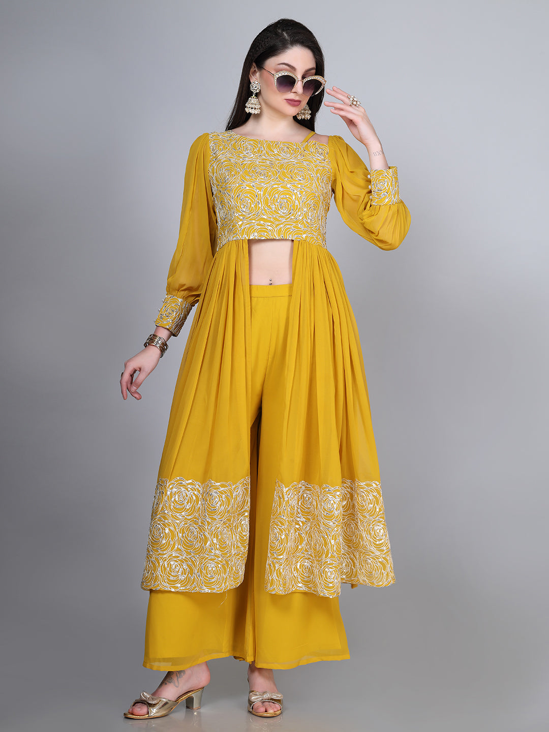 Laxis  Pattern Indo-Western Kurti for Women