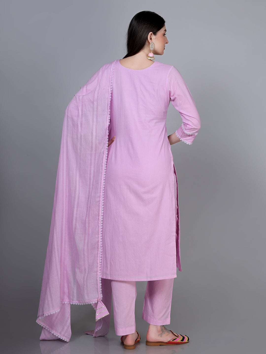 Laxis Street Kurti with Bottom and Dupatta Set for Women