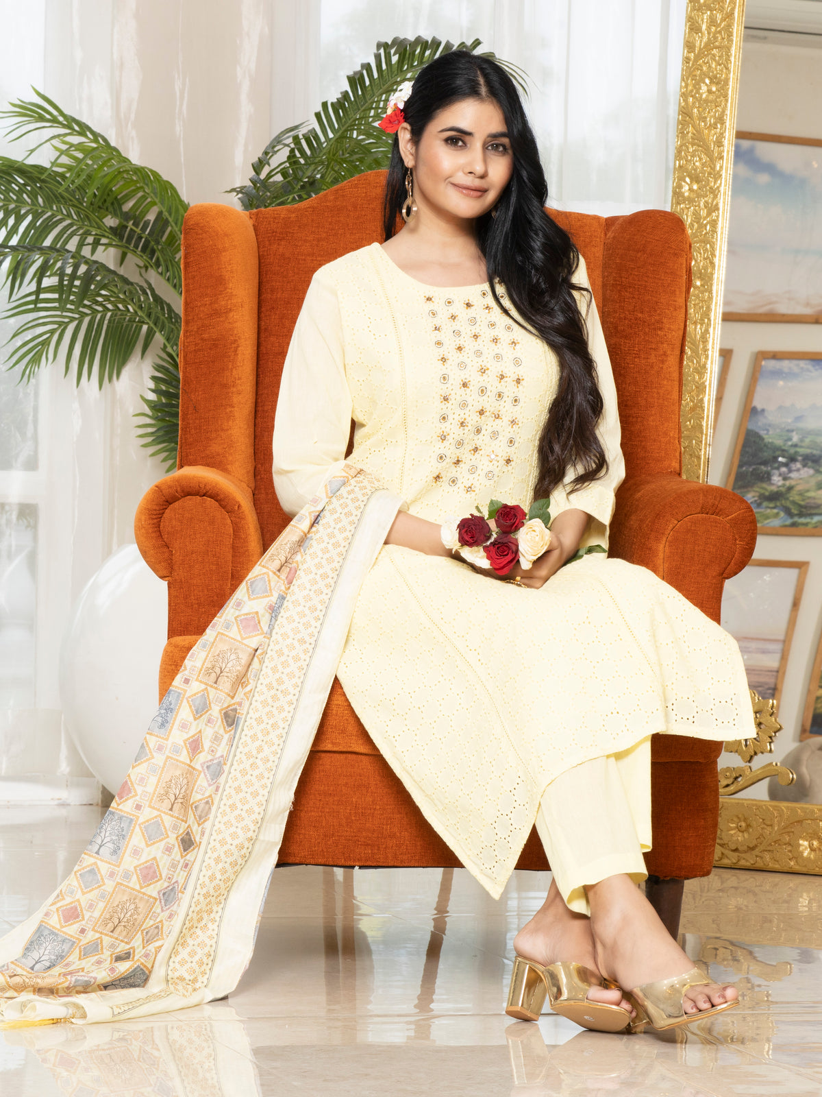 Laxis Cotton Shifli Salwar Suit